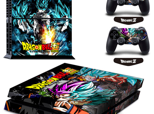 ARRKEO Dragon Ball Super Son Gogu Vinyl Cover Decal PS4 Skin