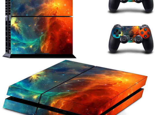 PS4 vinyl Galaxy Skin