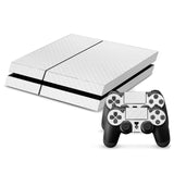 Classical Black Carbon Fiber Decal Skin Ps4 console Cover