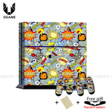 STICKERBOMB Skin Sticker For Sony PS4 Playstation 4 Console & 2 Controller