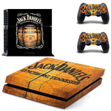 EK Jack Daniels Skin for PS4 and Dual-shock 4 Controllers