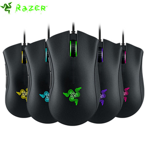 Razer DeathAdder Chroma Multi Color Ergonomic Gaming Mouse 10000 DPI Sensor *Best Mouse Collection*