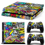 Bomb Graffiti For PS4 Vinyl Skin Sticker Cover