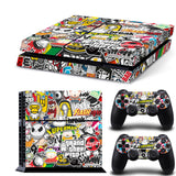 Bomb Graffiti For PS4 Vinyl Skin Sticker Cover