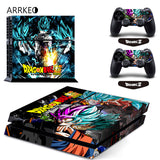 ARRKEO Dragon Ball Super Son Gogu Vinyl Cover Decal PS4 Skin