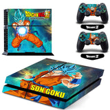 ARRKEO Dragon Ball Super Son Gogu Vinyl Cover Decal PS4 Skin