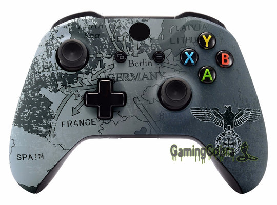 WWII Drittes Reich Imperial Eagle Patterned Front Shell for Xbox One S Game Controller