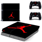 NBA Legend Air Jordan PS4 Skin Sticker For Sony PlayStation 4 Console and Controllers for Dualshock 4 PS4 Skin Sticker