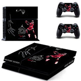 NBA Legend Air Jordan PS4 Skin Sticker For Sony PlayStation 4 Console and Controllers for Dualshock 4 PS4 Skin Sticker