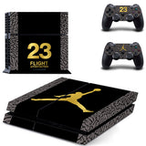 NBA Legend Air Jordan PS4 Skin Sticker For Sony PlayStation 4 Console and Controllers for Dualshock 4 PS4 Skin Sticker