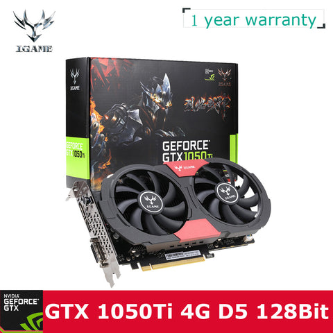 NVIDIA GeForce GTX 1050Ti GPU 4GB GDDR5