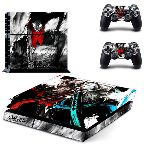 HOMEREALLY Anime One Piece Sticker for Sony Playstation 4 Controller and Console Skin