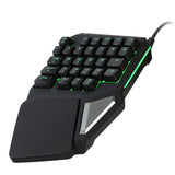 Delux gaming Ergonomic keyboard T9 Pro 30-keys