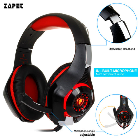 Zapec EK Gaming Headset For Console/PC/Mobile etc.