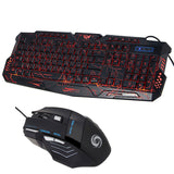 EK Gaming Keyboards 3 Backlight Modes+3200DPI Gameing Mouse